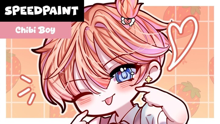 SPEEDPAINT_Chibi Boy_Dessert