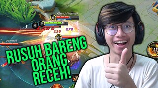 RUSUH BARENG VANIA , ISAN KARIS, MALIK ! - MOBILE LEGENDS INDONESIA