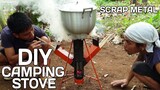 Homemade Wood Camping Stove,Diy Portarble Camping Stove using Wood not Butane,Review,Philippines