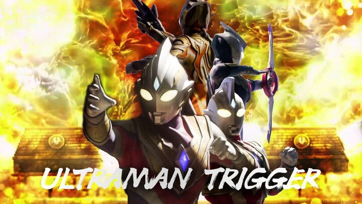 "Berusahalah yang terbaik... untuk melindungi hari esok semua orang..." "Ultraman Trigga" "Cerita MA