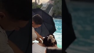 Sarocha cutepress behind the scenes🧡🐰 #srchafreen