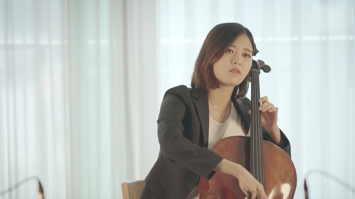 "Thank You,I Did Not Realize" was covered by a woman with cello