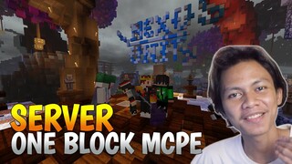SERVER MCPE YANG COCOK UNTUK MAIN ONE BLOCK SURVIVAL !!! MCPE Server Indonesia