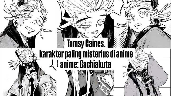 menggambar Tamsy Caines, karakter paling misterius di anime.
