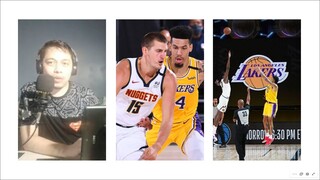 NBA DAILY UPDATE LS LAKERS VS NUGGETS AUGUST 10, 2020