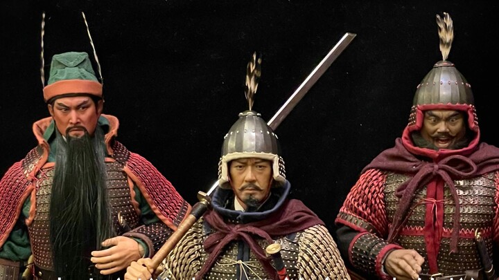 The armored soldiers of the Han Dynasty show the real armor worn by Guan Yu, Zhang Fei and Liu Bei. 