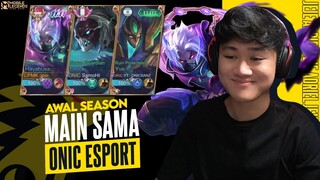Ranked Awal Season Sama ONIC Esport Tim M4! Auto di Gendong Bro! - Mobile Legends
