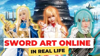 COSPLAY ANIME SWORD ART ONLINE (MIRIP!!)