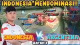 INDONESIA Masih Terlalu Kuat!! Semoga Konsisten Selalu!! - INA vs ARG Match 2