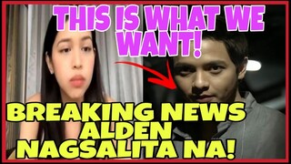 JUST IN: ALDEN FINALLY NAGSALITA NA KUNG ANO TALAGA ANG GUSTO SA BUHAY NILA NI MAINE
