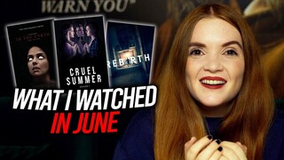 EVERYTHING I WATCHED IN JUNE 2021 | Spookyastronauts