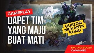 Ketemu Tim maju Buat Mati, Invalid Gusion Mekanik Kuno ?! | ML