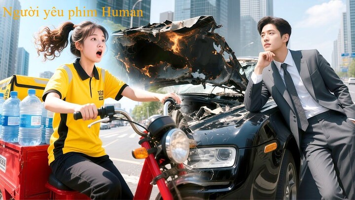 Cô gái giao đồ ăn va trúng chiếc xe sang,không ngờ tổng tài lại yêu cầu cô cưới anh để bồi thường!