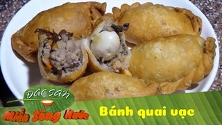 Bánh quai vạc giòn thơm nóng hổi, vừa thổi vừa ăn đây! | Đặc sản miền sông nước