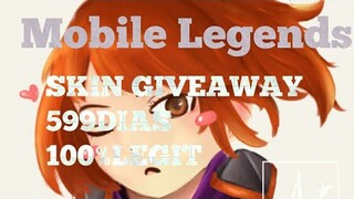 599Dias Skin Giveaway Mobile Legends