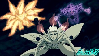 『ＡＭＶ』Naruto, Sasuke & Kages vs Obito Jinchuuriki【HD】- Falling Inside The Black