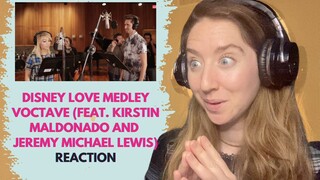 Voice Teacher Reacts to Disney Love Medley by Voctave