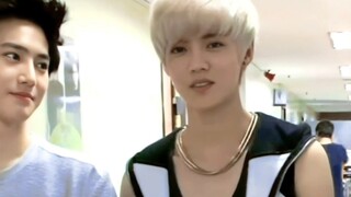 【鹿晗】旁边的帅哥请你克制一下你自己哈哈哈