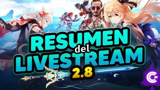 ✅RESUMEN del LIVESTREAM 28 + CODES de PROTOGEMAS!! - เกนชิน อิมแพค