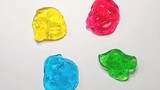 Four colour slime in a box, value for money! ┗(＾0＾)┓