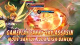 Highlight Mobile legends bang bang, gameplay fanny SKYassasin mode santai