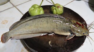 GỎI CÁ TRÊ CÁ OM QUẢ SỔ MÓN ĂN LẠ LẦN ĐẦU THẤY | TRAI BẢN