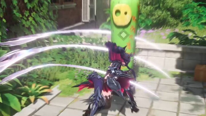In case you didn’t know, the updated True Red can now teleport to lock onto enemies—its range is abs