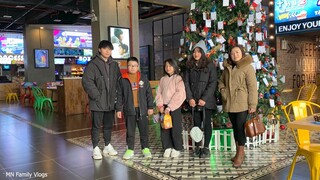 Đi Xem Phim Thanh Gươm Diệt Quỷ - Chuyến Tàu Vô Tận - Rạp Beta Cineplex Đan Phượng - MN Family Vlogs