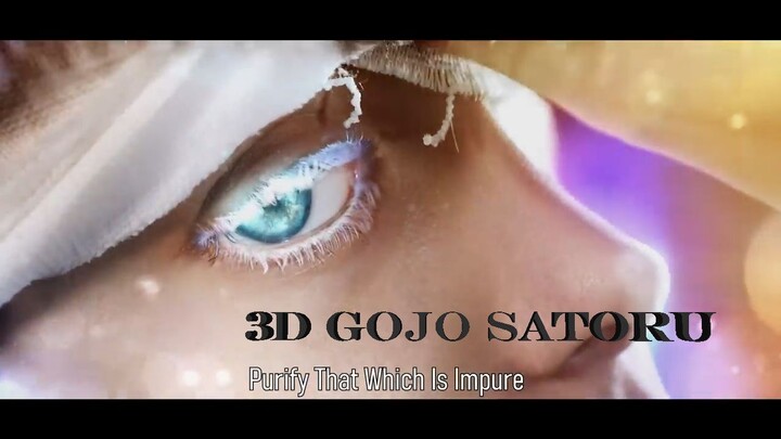 made a 3D animation of gojo satoru  - Axion digital