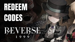 Redeem Codes Terbaru Reverse 1999