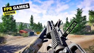 Top 10 FPS Games For Android Under 100mb 2020! (Online/Offline)