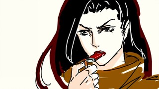 [JOJO, kamu menggambar dan menurutku] Guru Lisa Lisa, korek apimu diputar ke belakang!