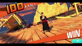 EX ONIGASHIMA ZORO (ASHURA) SURVIVAL 100 GAMEPLAY ONE PIECE BOUNTY RUSH OPBR