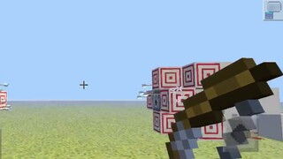 [เกม] ฉากการต่อสู้จากทั้งสองฝ่ายจากมุมมองตรงกลาง | "Minecraft"