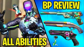 KAY/O Ability BREAKDOWN + Full Battle Pass REVIEW!