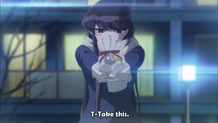 Komi gives tadano valentine chocolate~komi can't communicate season 2 (ep10)