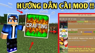 Cách Để Chơi Mod Pixelmon One Pice Dragon | TRONG CRAFTING AND BUILING | Trên Điện Thoại..!!