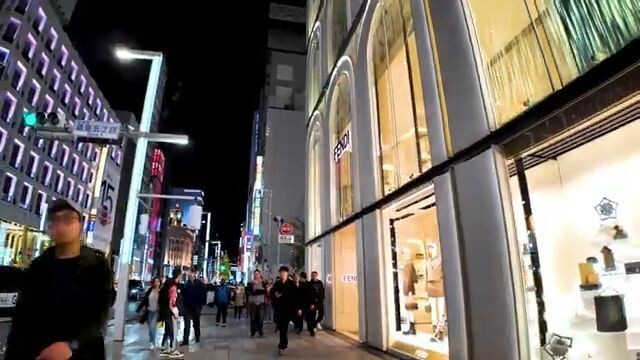 Tokyo Yurakucho  Night illumination ♪ 4K non-stop 1 hour