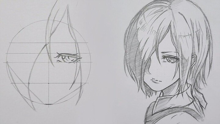 วิธีวาด Touka Kirishima แบบง่ายๆ