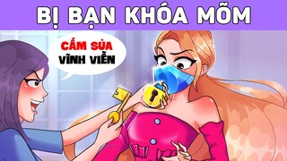 BỊ BẠN KHÓA MÕM | Phim hoạt hình | Buôn Chuyện Quanh Ta #BCQT