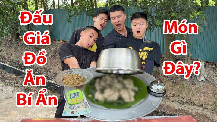 Đấu Giá Món Ăn Bí Ẩn Thắng Nhận Thưởng
