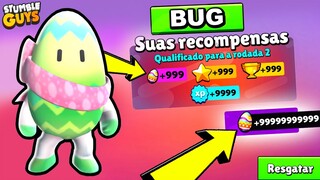 COMO PEGAR MAIS OVOS DE PÁSCOA NO NOVO EVENTO DO STUMBLE GUYS [PEGUE TODAS SKINS] - DICAS E BUG 🐰😱