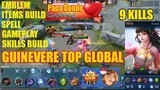 Guinevere Gameplay - Score (9-3-10) Top Global Michael- Mobile Legend 2020-FEB