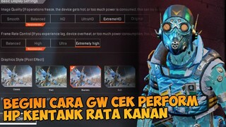 DEMI MAX GRAFIK RATA KANAN 60FPS, CARA GW PAKSA HP KENTANG DI APEX LEGENDS MOBILE