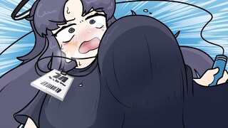 【碧蓝档案】来吧，一起减肥！优香！（作者：油管@haeanji）