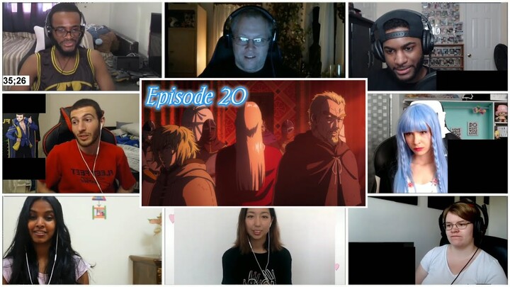 Vinland Saga episode 20 reaction mashup | ヴィンランド･サガ
