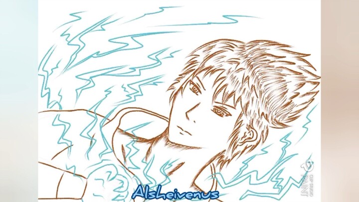 Fanart Sasuke Dengan Jurus Andalan