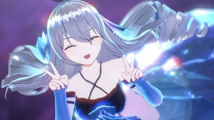 [ Honkai Impact 3MMD/Modified Cloth] Bronya◆Polar Night Star Stream◆Butterfly · Graffiti