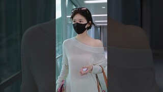 #zhaolusi Fancam Update 240324 | Lusi departs Macau to Shanghai