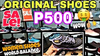 MURANG ORIGINAL mga SAPATOS P500 lang! GANDA women sneakers SALE!world balance